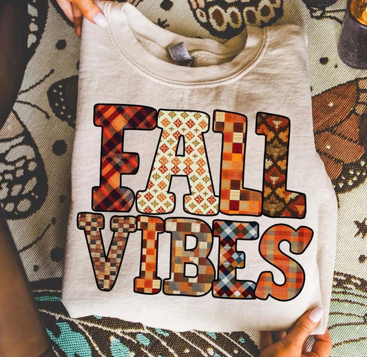 Fall Vibes DTF Graphics