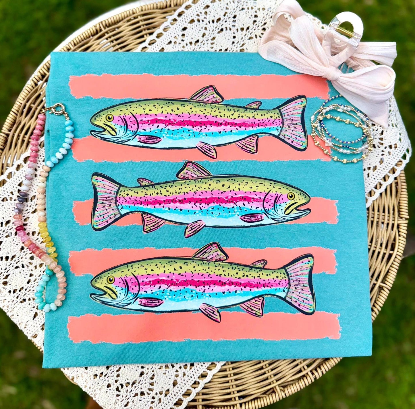 Fish Stripes DTF Graphics