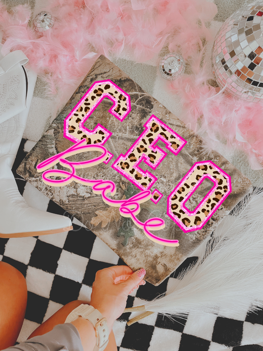 CEO Babe DTF Graphics