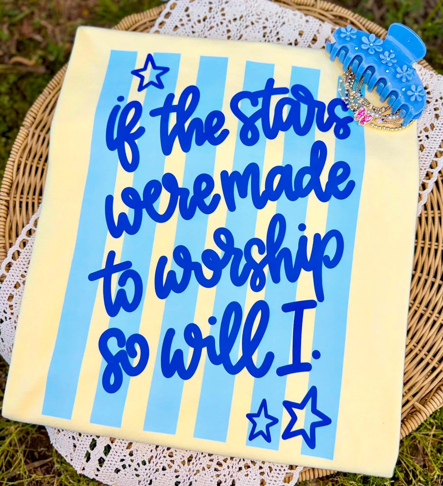 If The Stars Were Made To Worship DTF Graphics
