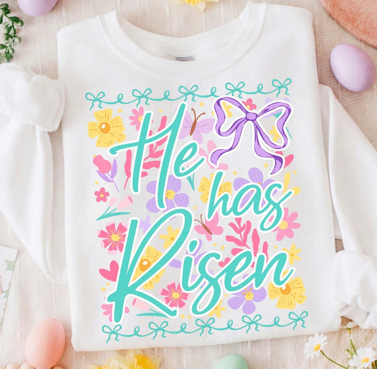 He Has Risen DTF Graphics