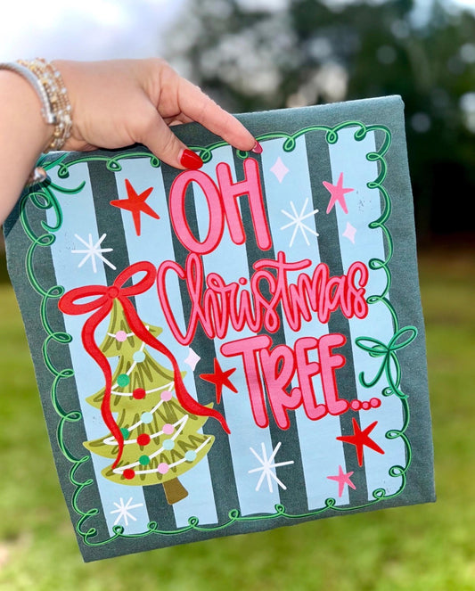 Oh Christmas Tree DTF Graphics