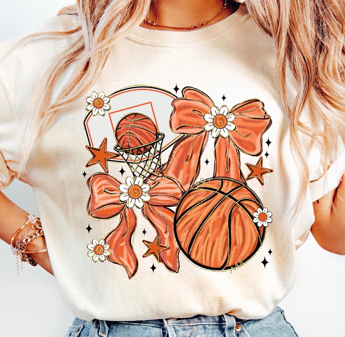 Basketball Elements DTF Graphics