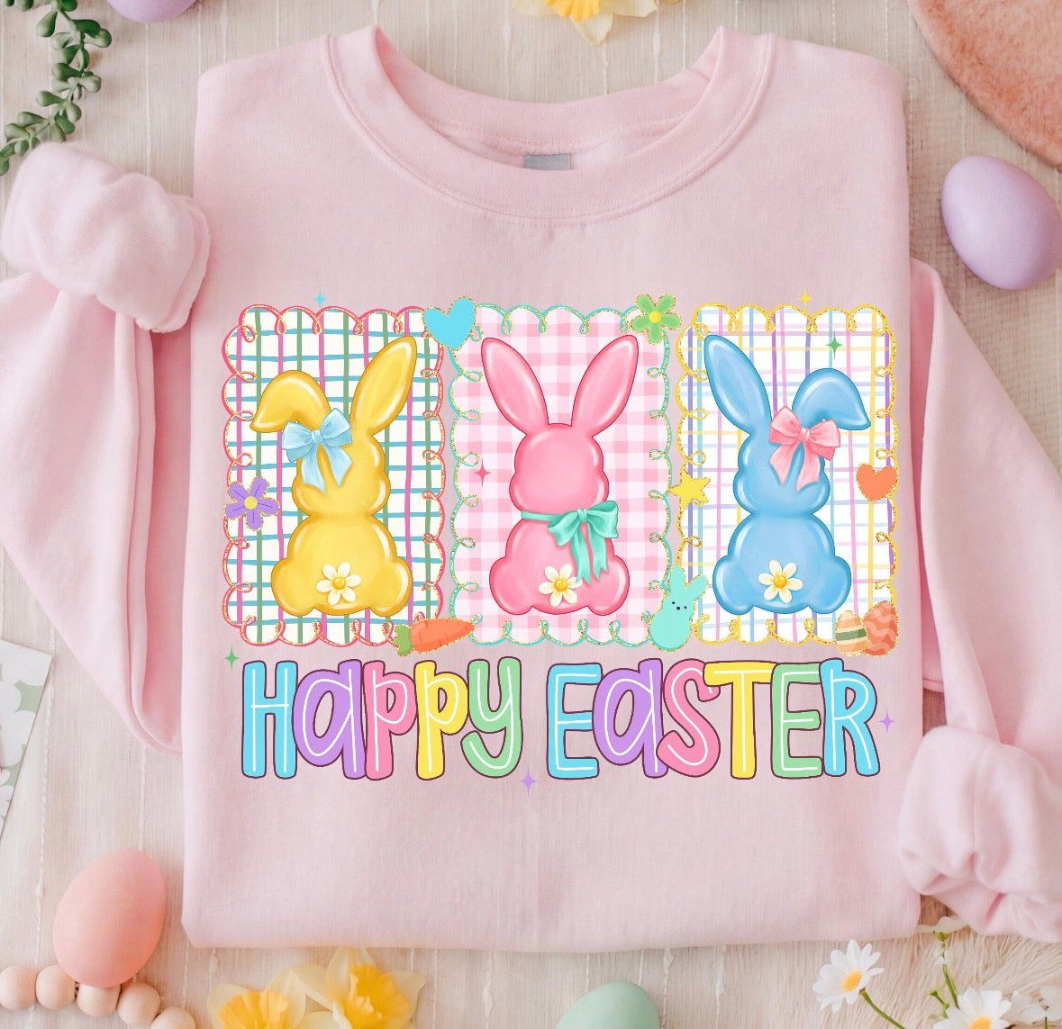 Happy Easter DTF Graphics