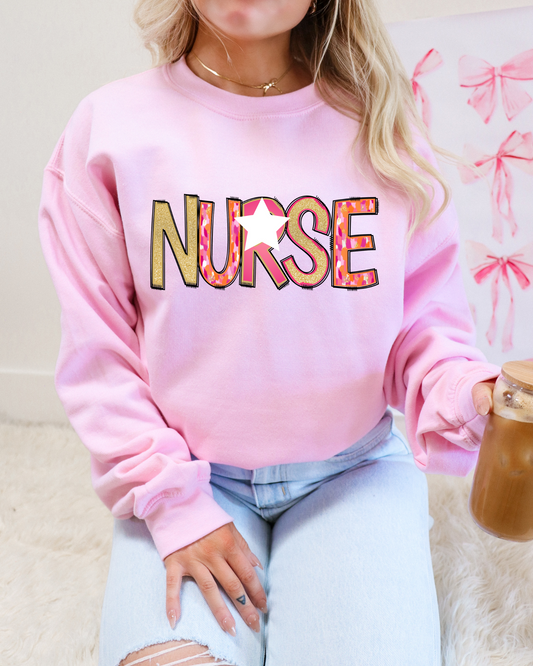 Nurse Star DTF Graphics