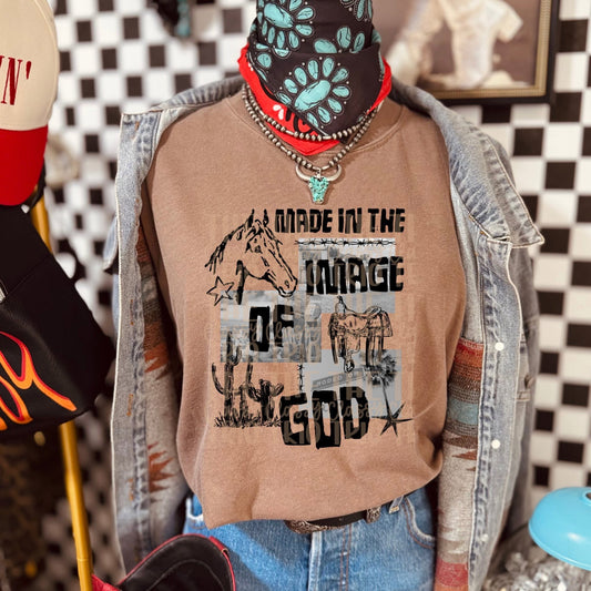 Made In The Image Of God DTF Graphics