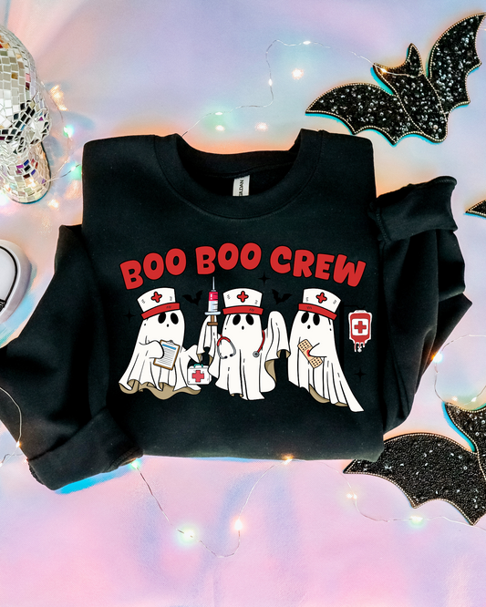 Boo Boo Crew Spooky Nurse DTF Graphics
