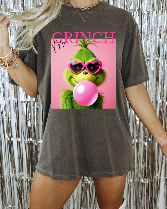Mr. Green Man Bubblegum DTF Graphics