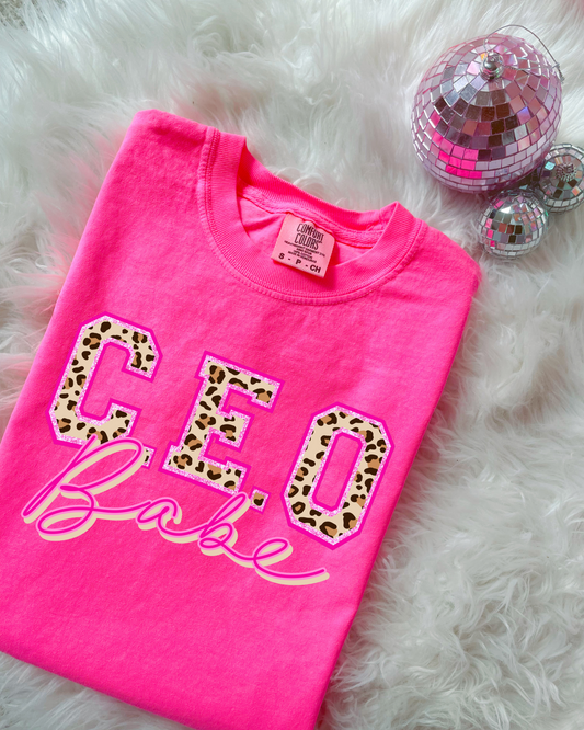 CEO Babe DTF Graphics