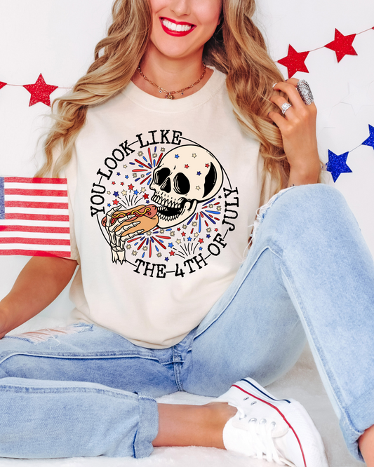 You Look Like The 4th Of July Patriotic DTF Graphics