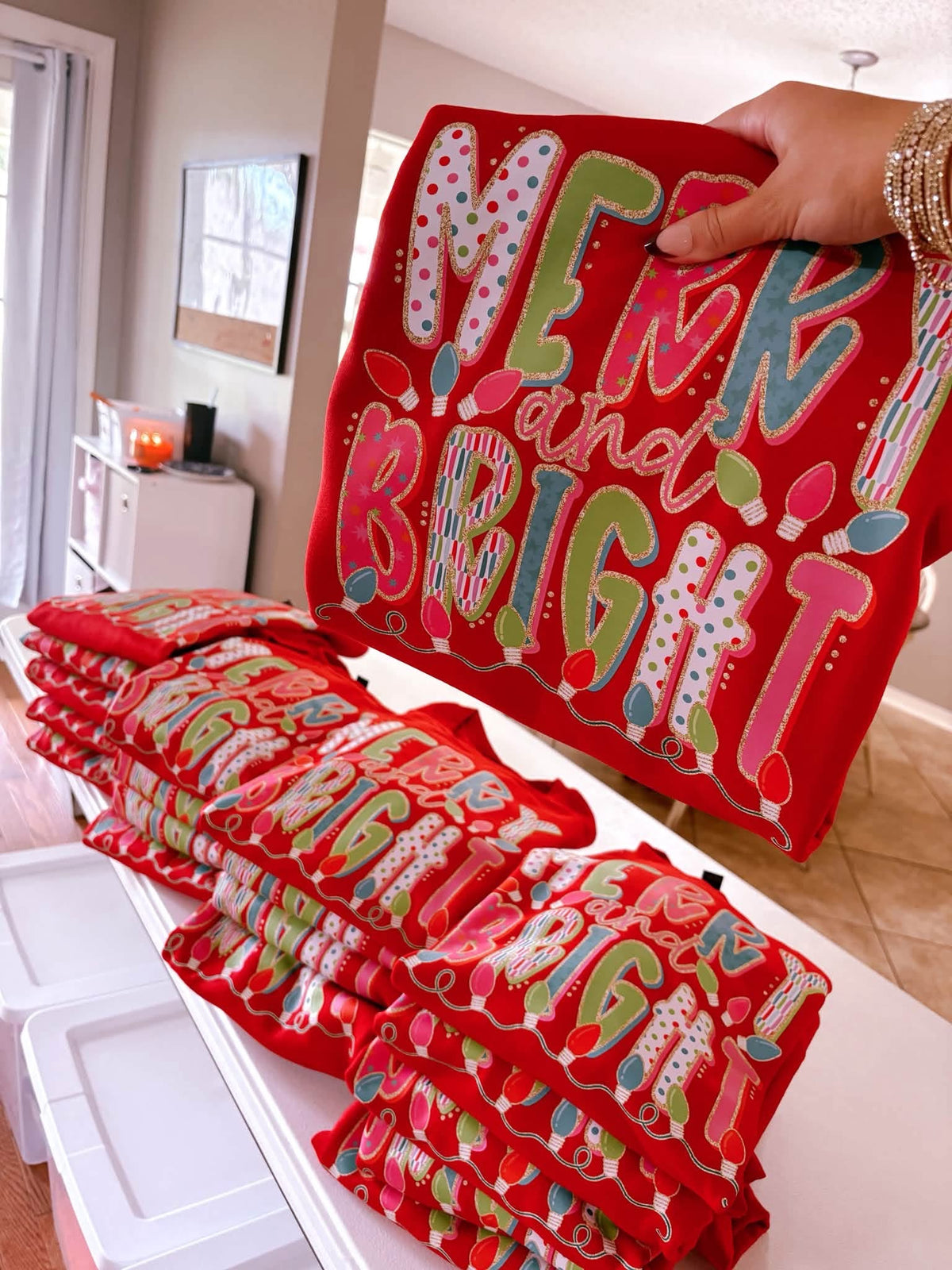 Merry & Bright DTF Graphics