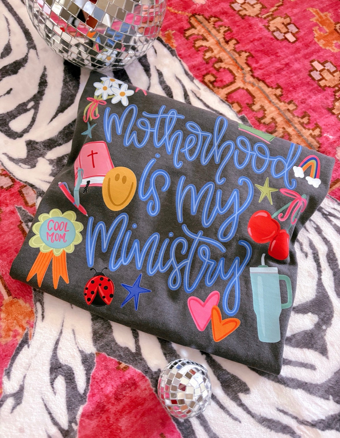 Motherhood Is My Ministry DTF Graphics