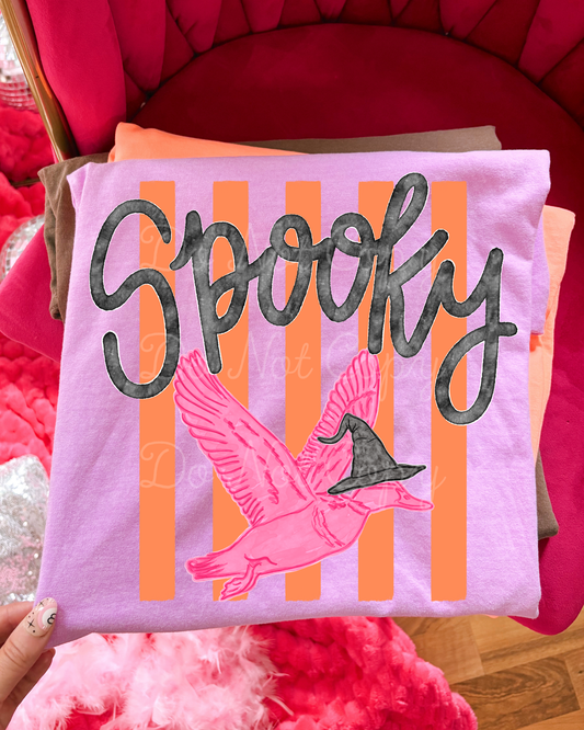 Spooky Duck DTF Graphics