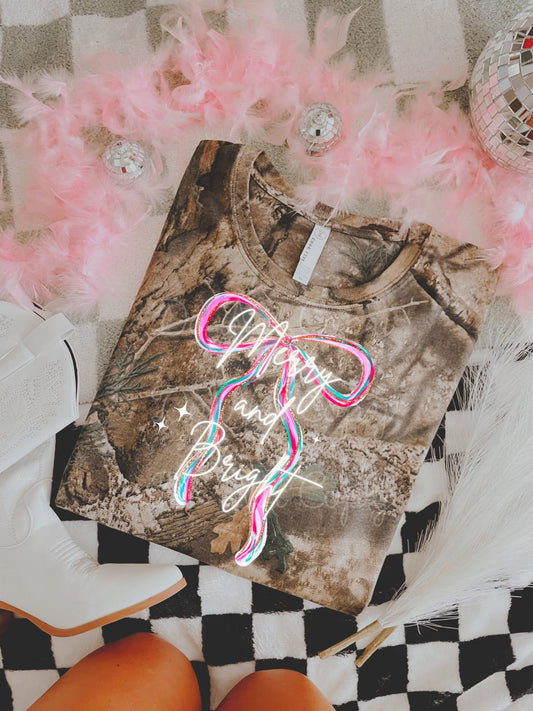 Merry & Bright DTF Graphics