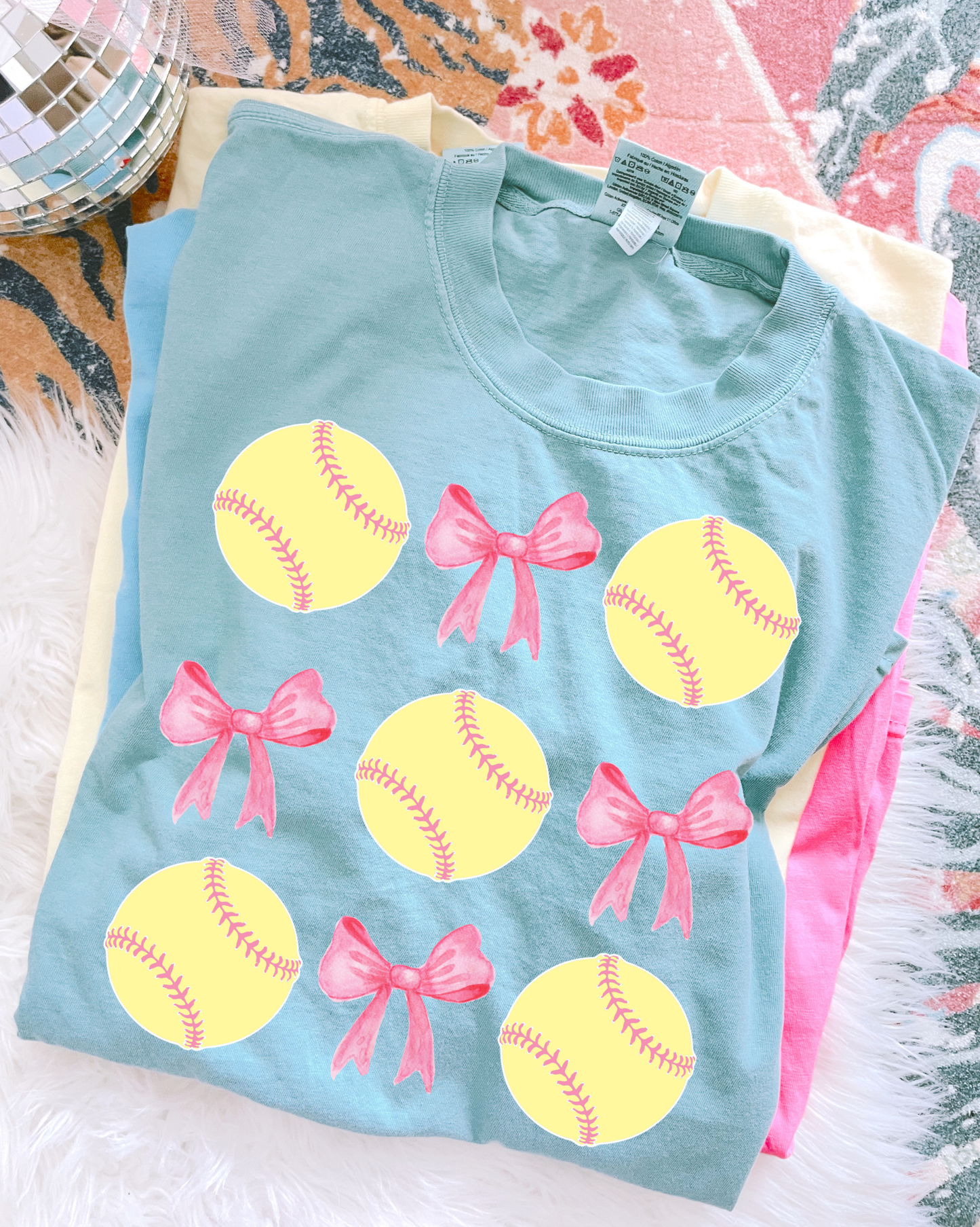 Softball Coquette DTF Graphics