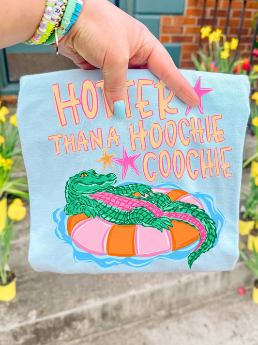 Hotter Than A Hoochie Coochie DTF Graphics