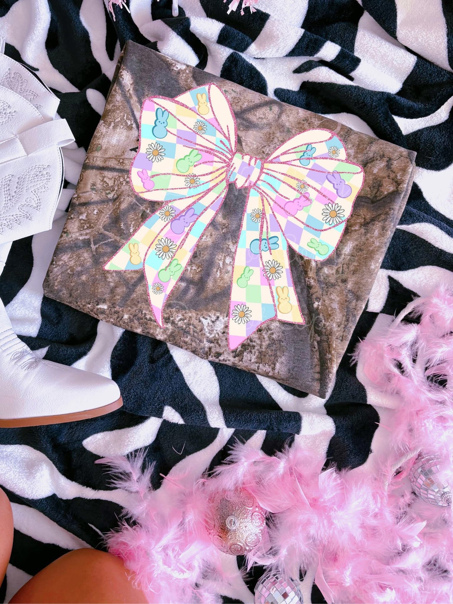 Easter Bow DTF Graphics