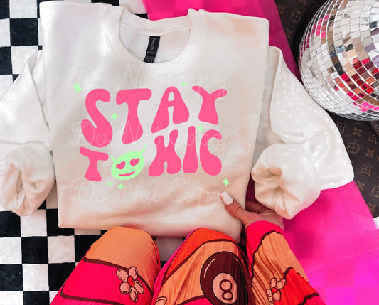 Stay Toxic PNG