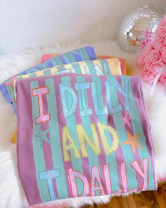 I Dilly & I Dally DTF Graphics