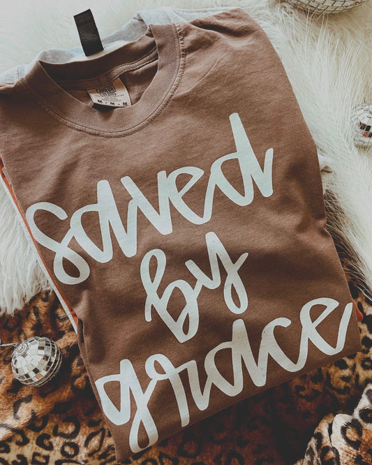 Saved By Grace DTF Graphics