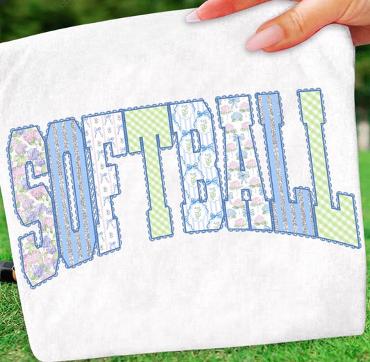 Softball DTF Graphics