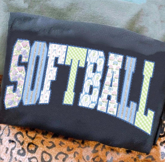 Softball DTF Graphics