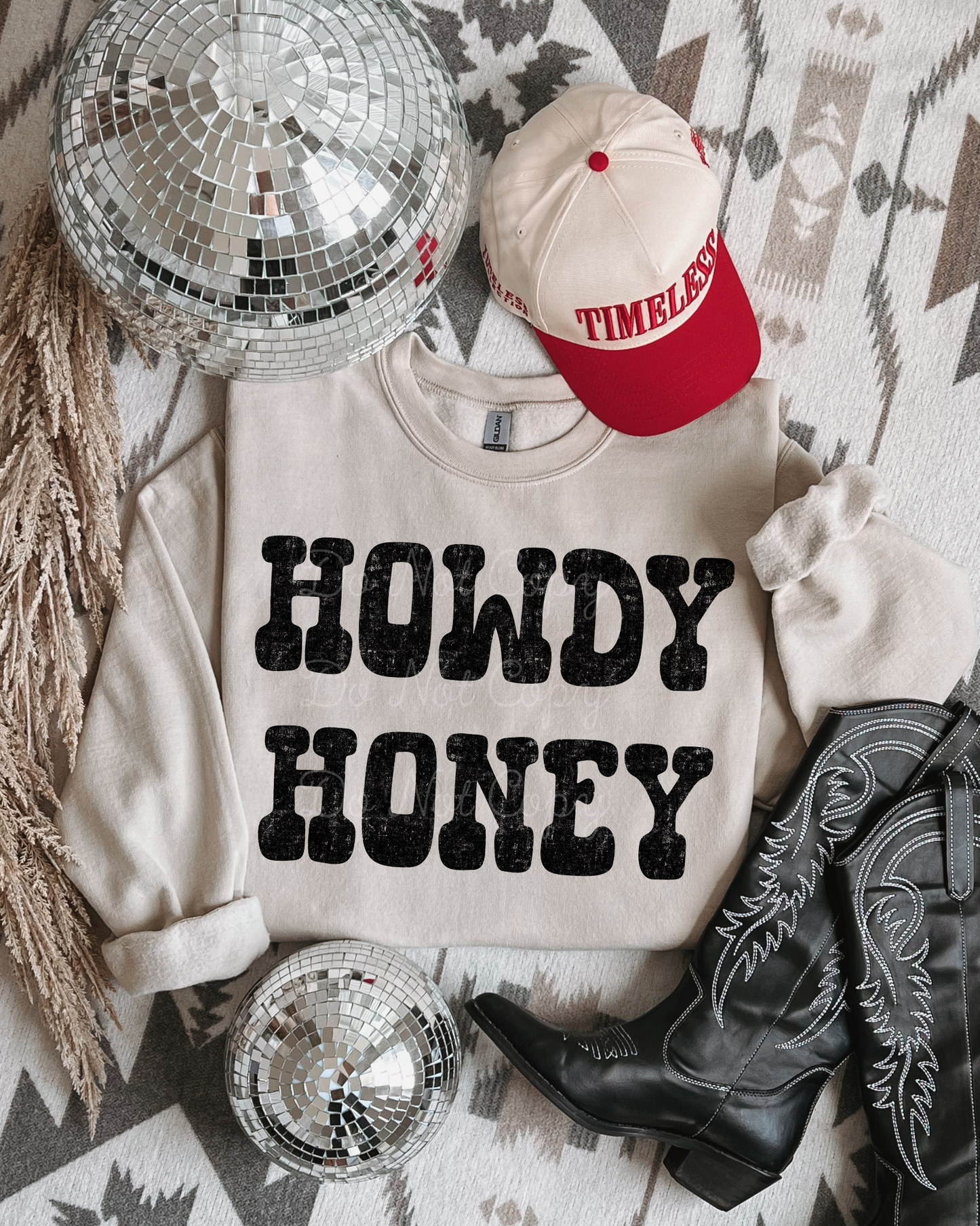 Howdy Honey DTF Graphics