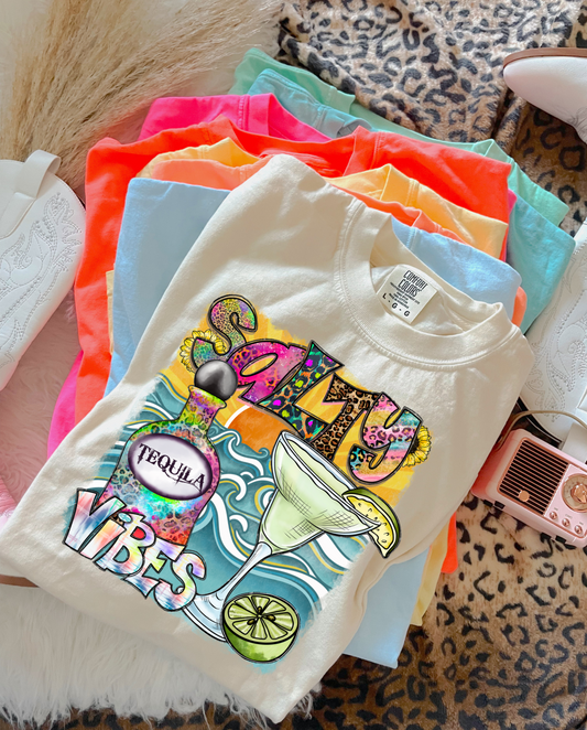 Salty Vibes DTF Graphics