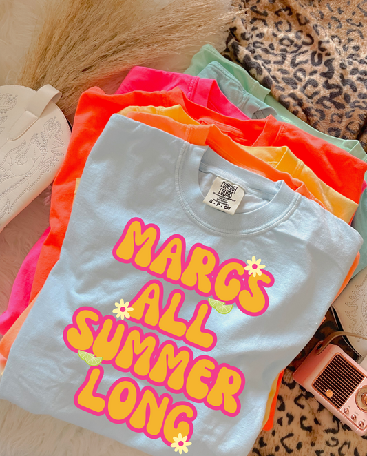 Margs All Summer Long DTF Graphics