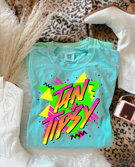 Tan & Tipsy DTF Graphics