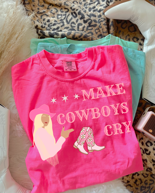 Make Cowboys Cry Blonde PNG