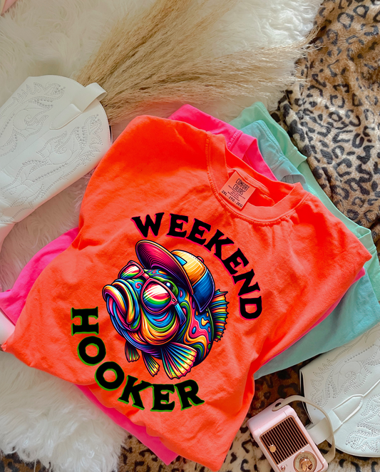 Weekend Hooker DTF Graphics