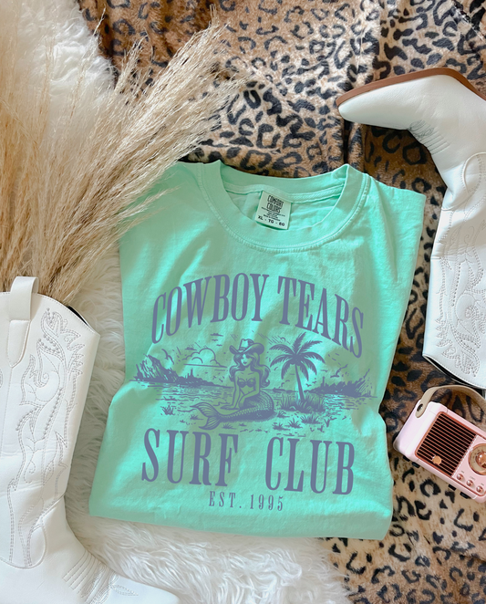 Cowboy Tears Surf Club DTF Graphics