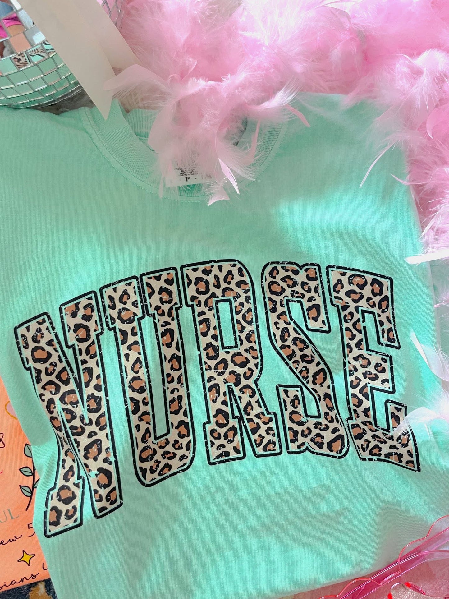 Leopard Nurse DTF Graphics