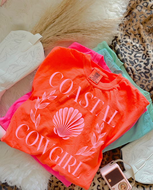 Coastal Cowgirl DTF Graphics