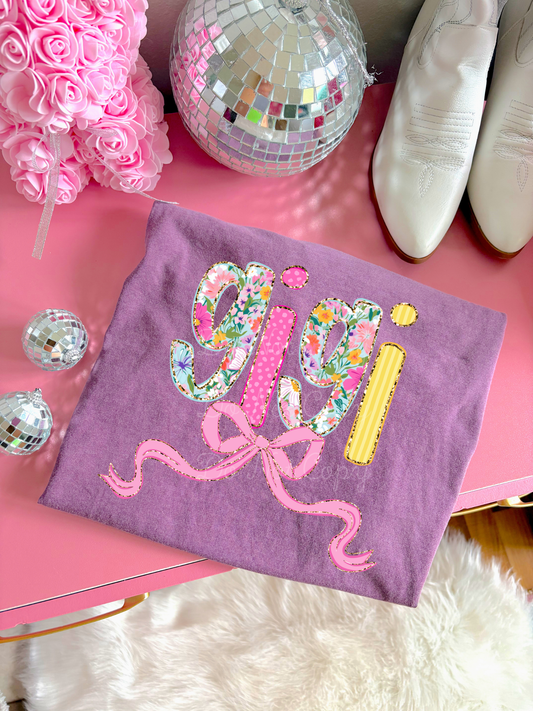 Floral Gigi DTF Graphics