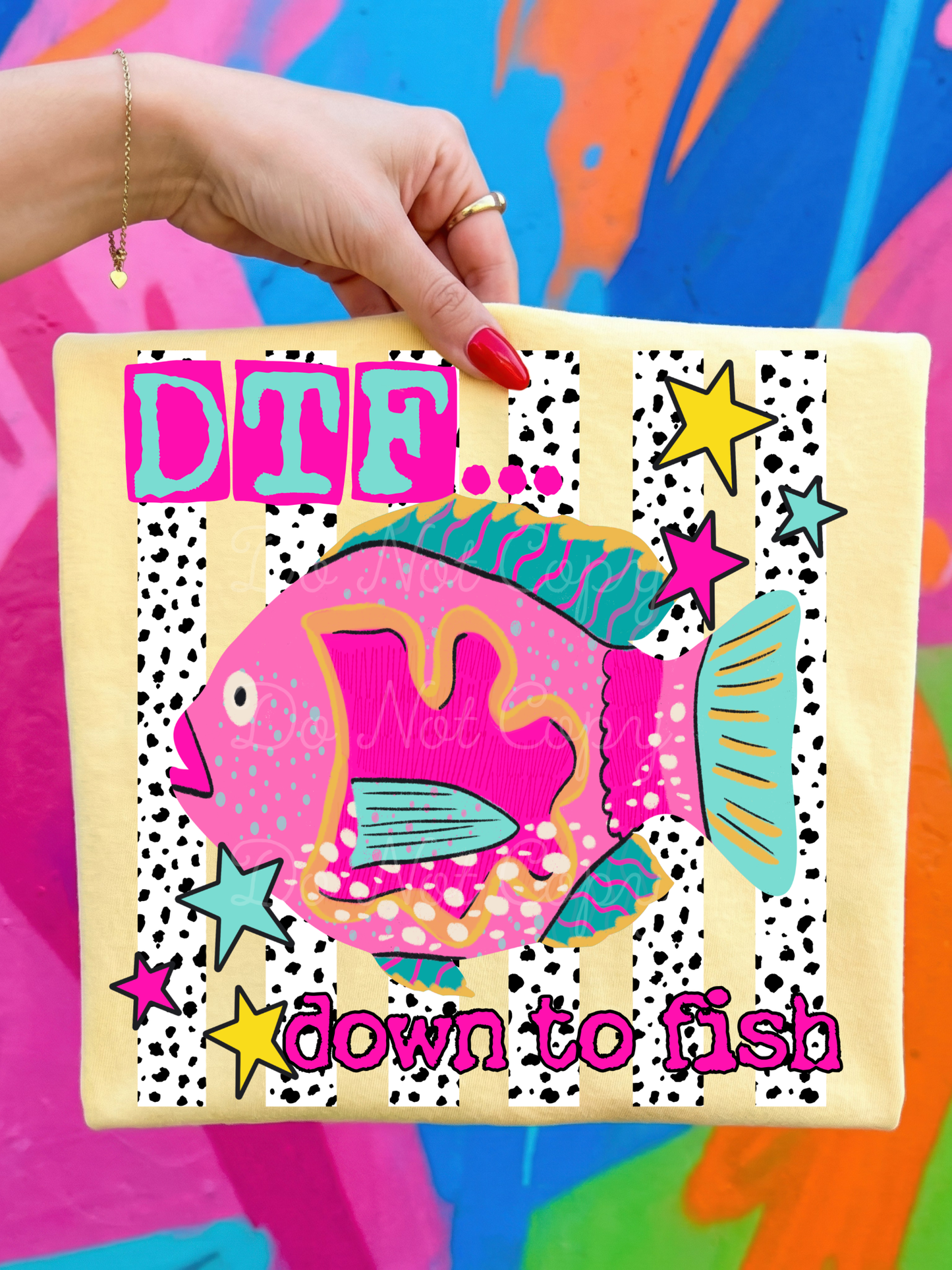Down To Fish DTF Graphics