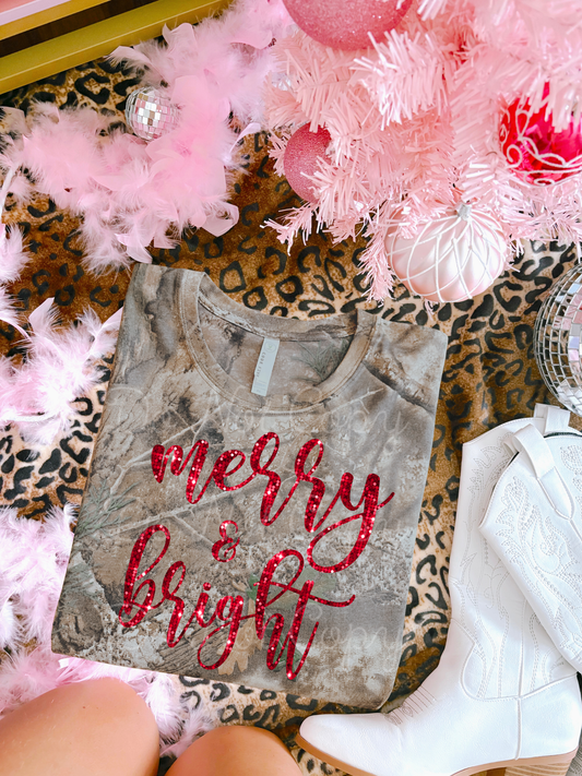 Merry & Bright DTF Graphics