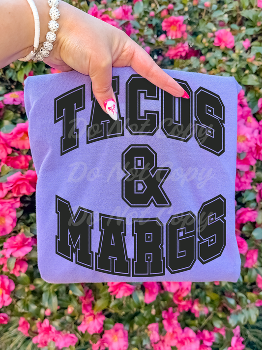 Tacos & Margs DTF Graphics