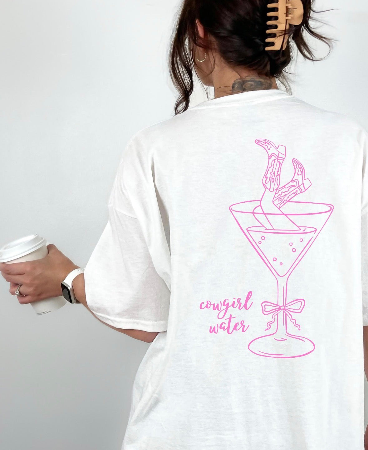 Cowgirl Water (on back) DTF Graphics