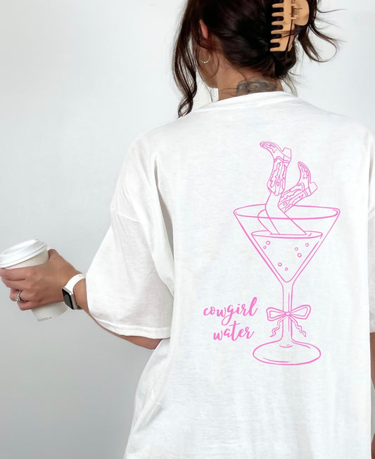 Cowgirl Water (on back) DTF Graphics