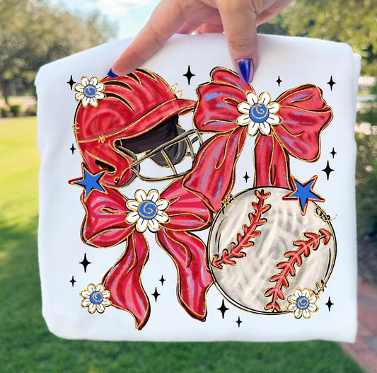 Baseball Elements DTF Graphics