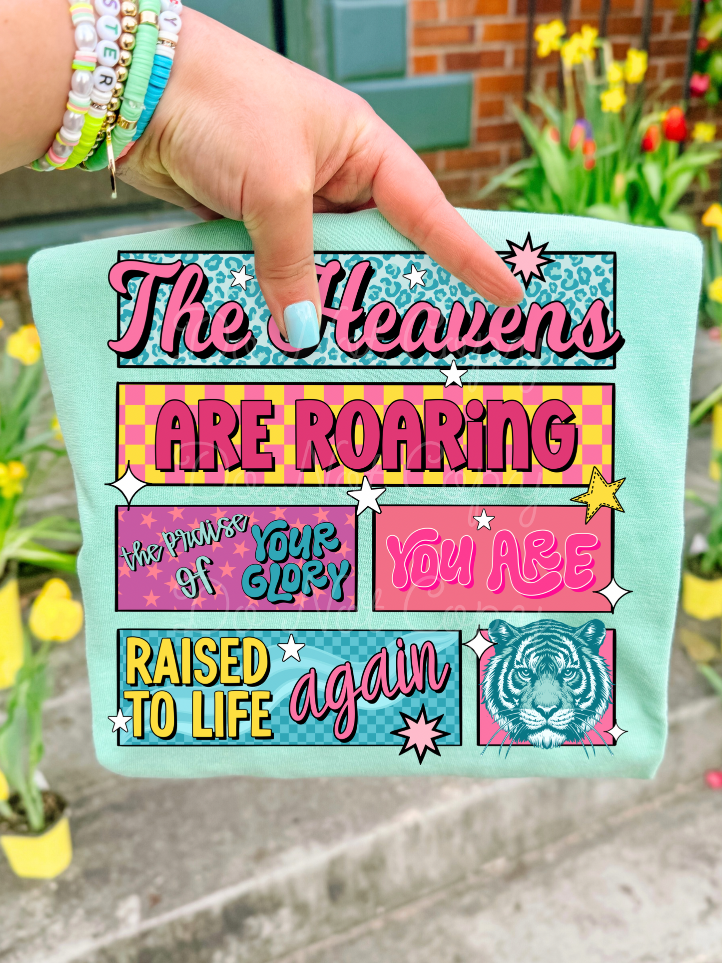 The Heavens Are Roaring DTF Graphics
