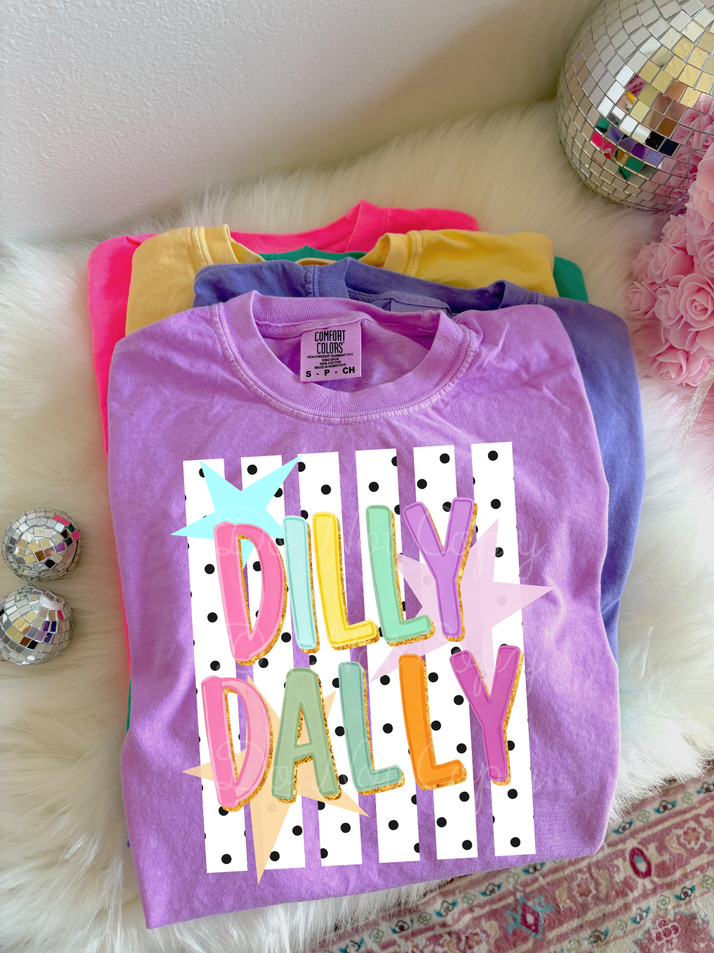 Dilly Dally DTF Graphics