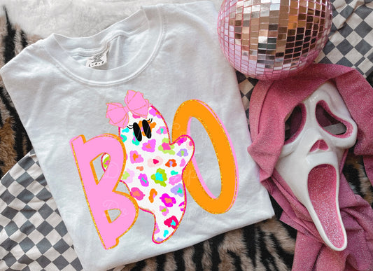 Boo Ghost DTF Graphics