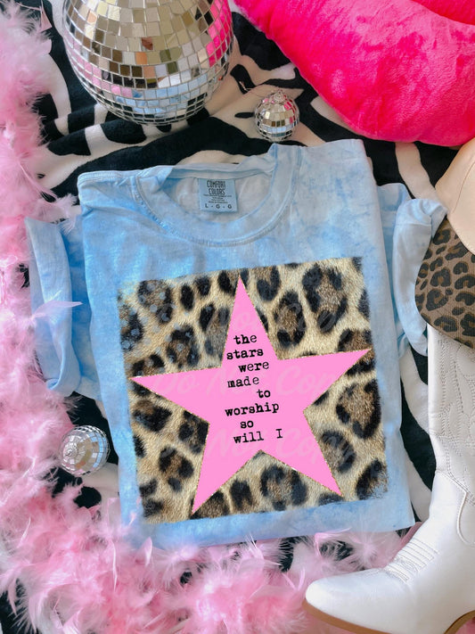 The Stars Were Made To Worship Color Blast DTF Graphics