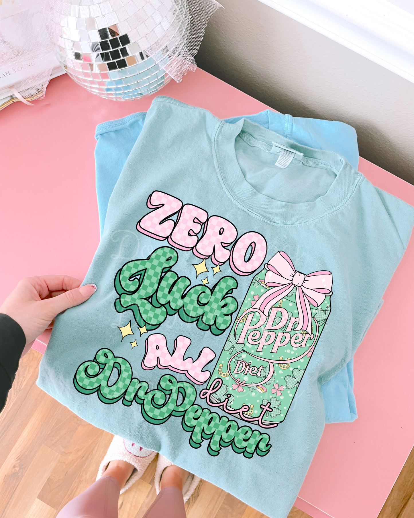 Zero Luck DTF Graphics