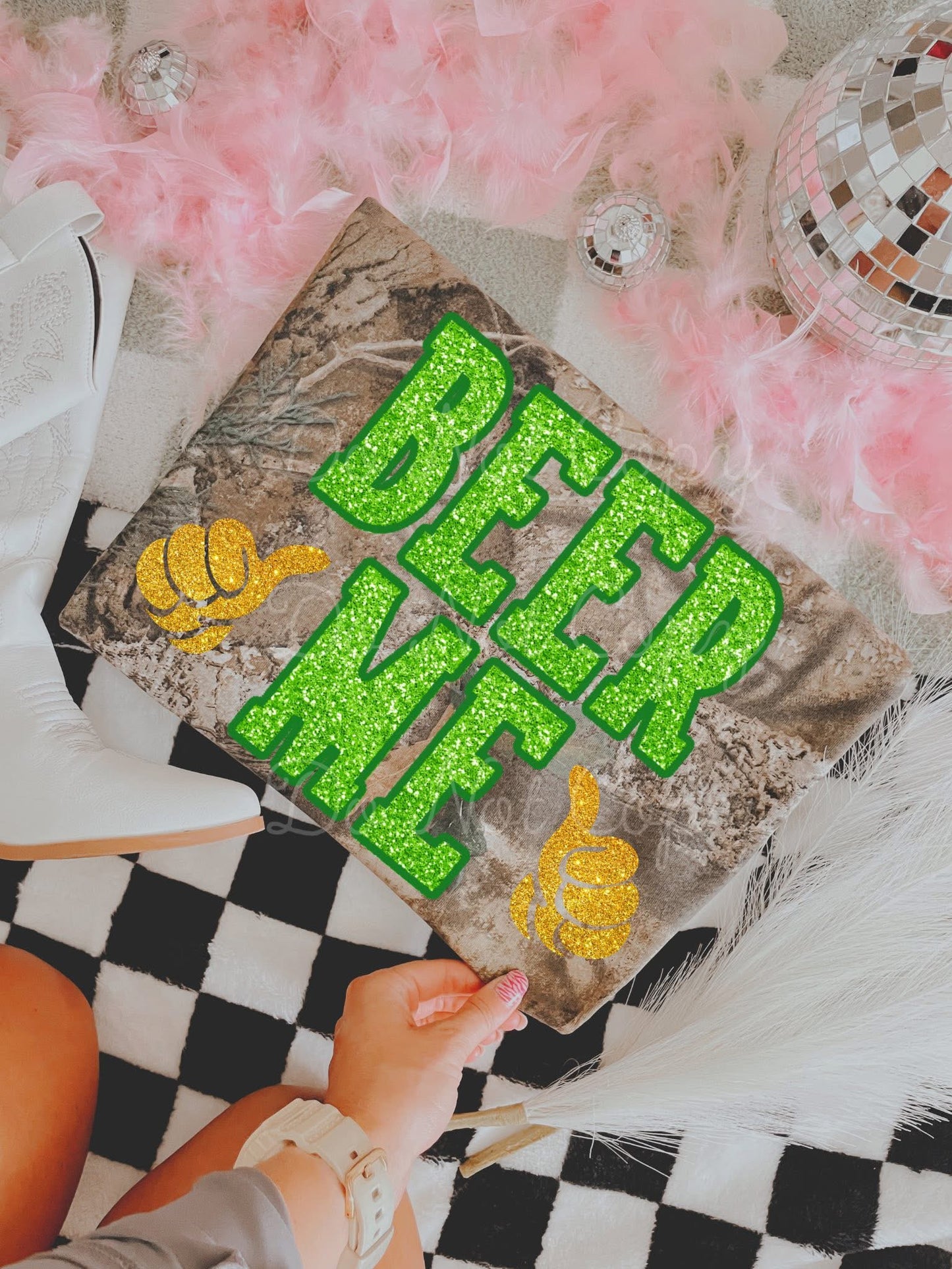 Beer Me DTF Graphics