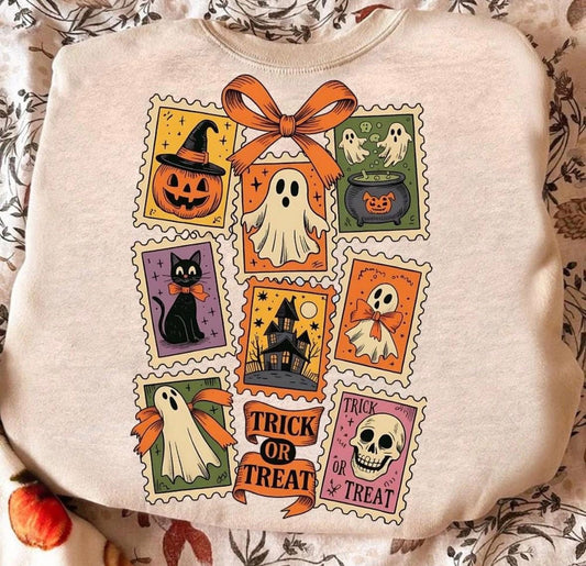 Trick Or Treat Collage DTF Graphics