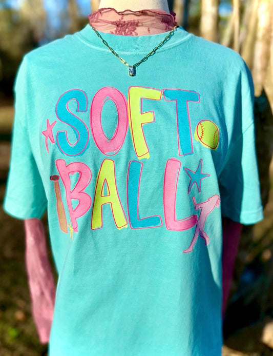 Softball DTF Graphics